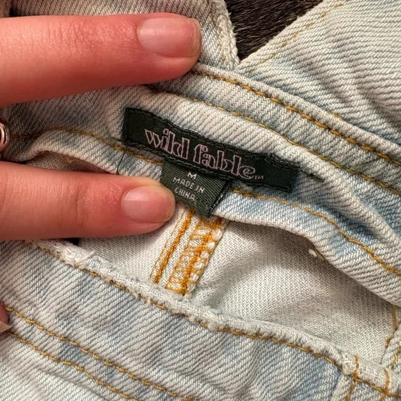 Wildfable Denim Overall Dress - Picture 3 of 3